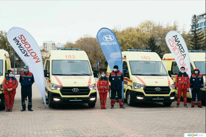 НОВЫЕ РЕАНИМОБИЛИ HYUNDAI H350 AMBULANCE ПОСТАВИЛА КОМПАНИЯ 